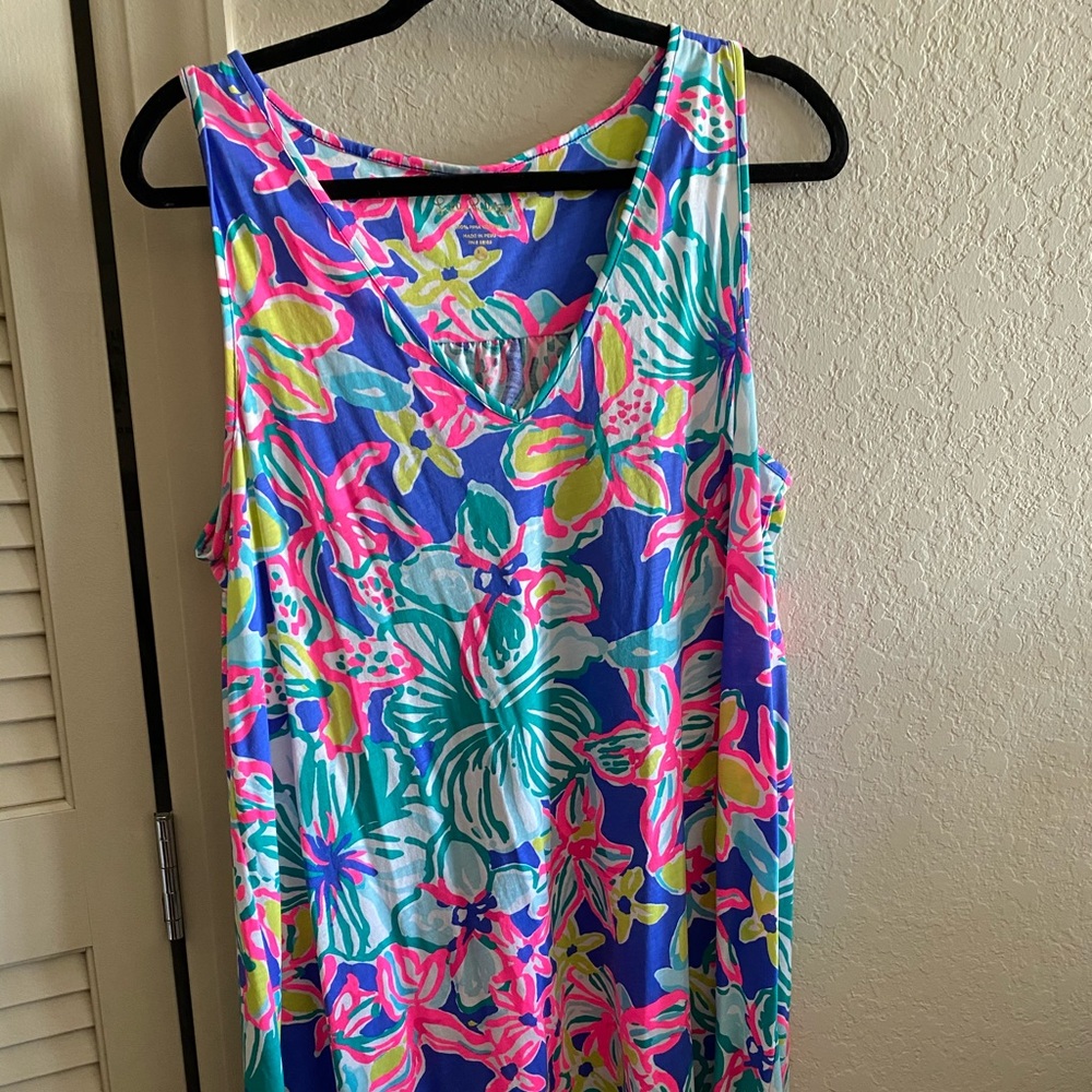 Lily Pulitzer size large tank dress